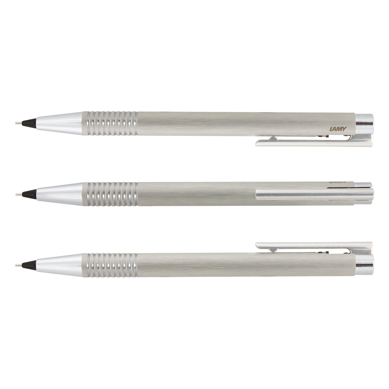 LAMY Logo Pencil - Brushed Steel