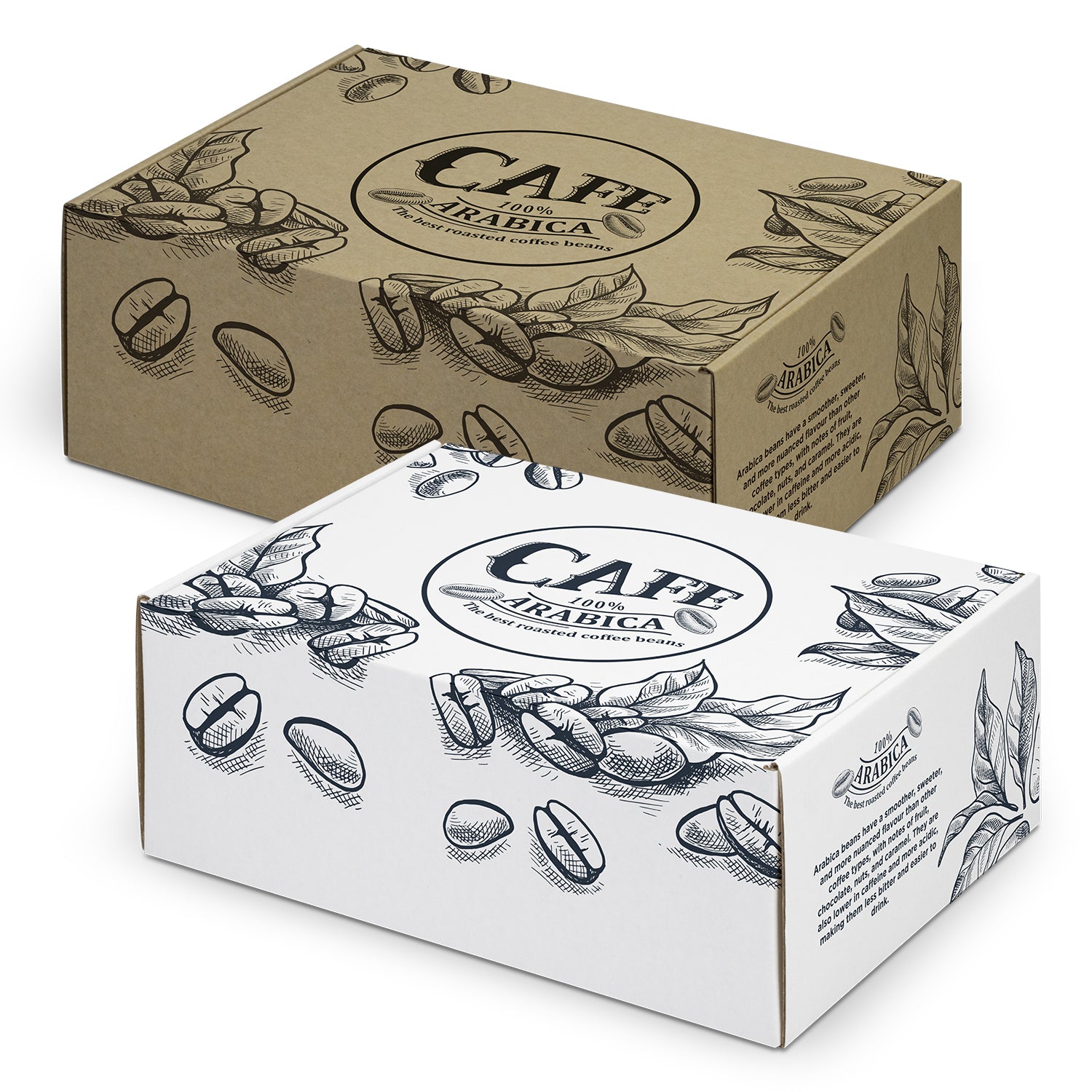 Die Cut Box w Locking Lid - 300x225x113mm - Digital