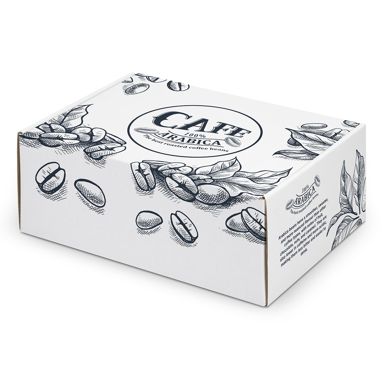 Die Cut Box w Locking Lid - 300x225x113mm - Digital