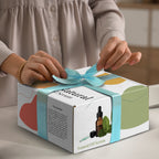 Die Cut Box with Locking Lid - 225x225x113mm