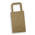 Small Flat Handle Paper Bag Portrait