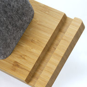 NATURA Bamboo Phone Stand Desk Caddy
