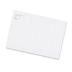Sticker Sheet 40 x 80mm Rectangle - Matte