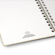 Terra Recycled Paper Spiral Notebook