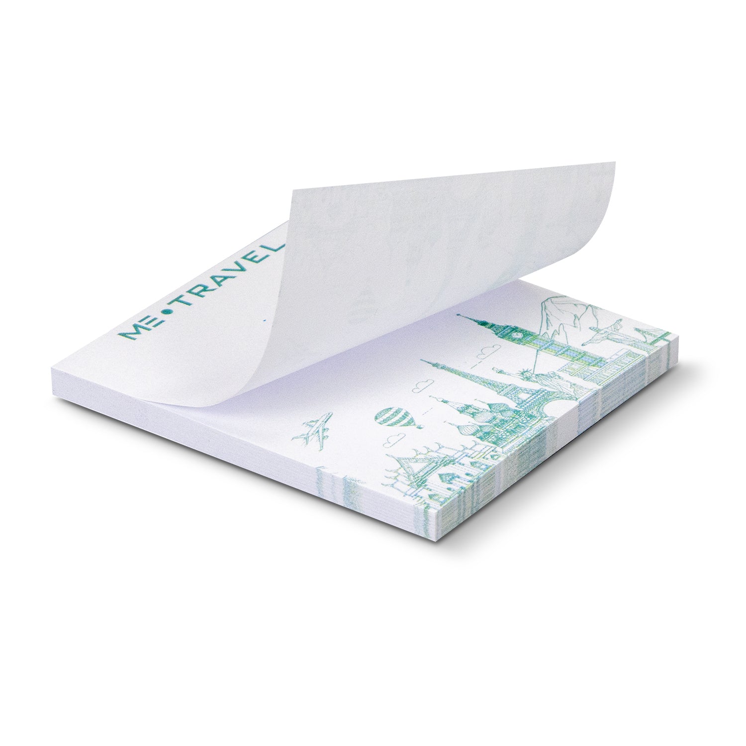 Sticky Pad 70 x 75mm - 50 Sheets