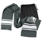 Commodore Scarf and Beanie with Pom Pom Set