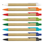 Kraft Notebook with Notes and Flags