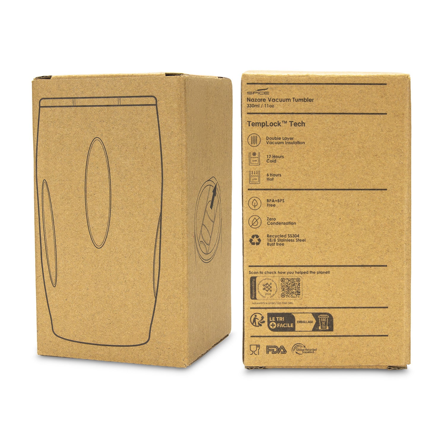 SPICE Nazare Vacuum Tumbler 330ml
