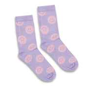 Pixel Knitted Bamboo Crew Socks - Set of 2