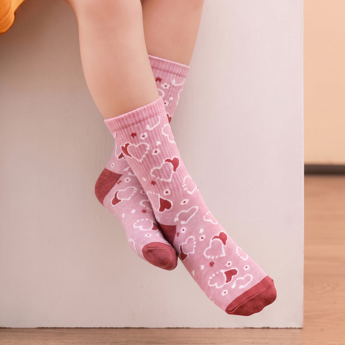 Jolly Knitted Bamboo Kids Socks - Set of 2