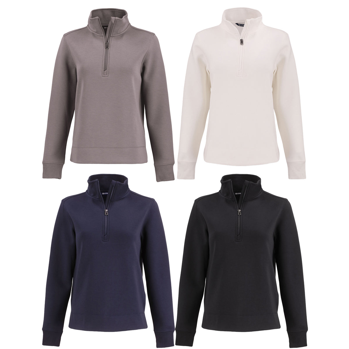 Cutter & Buck Roam Womens Half Zip Jacket