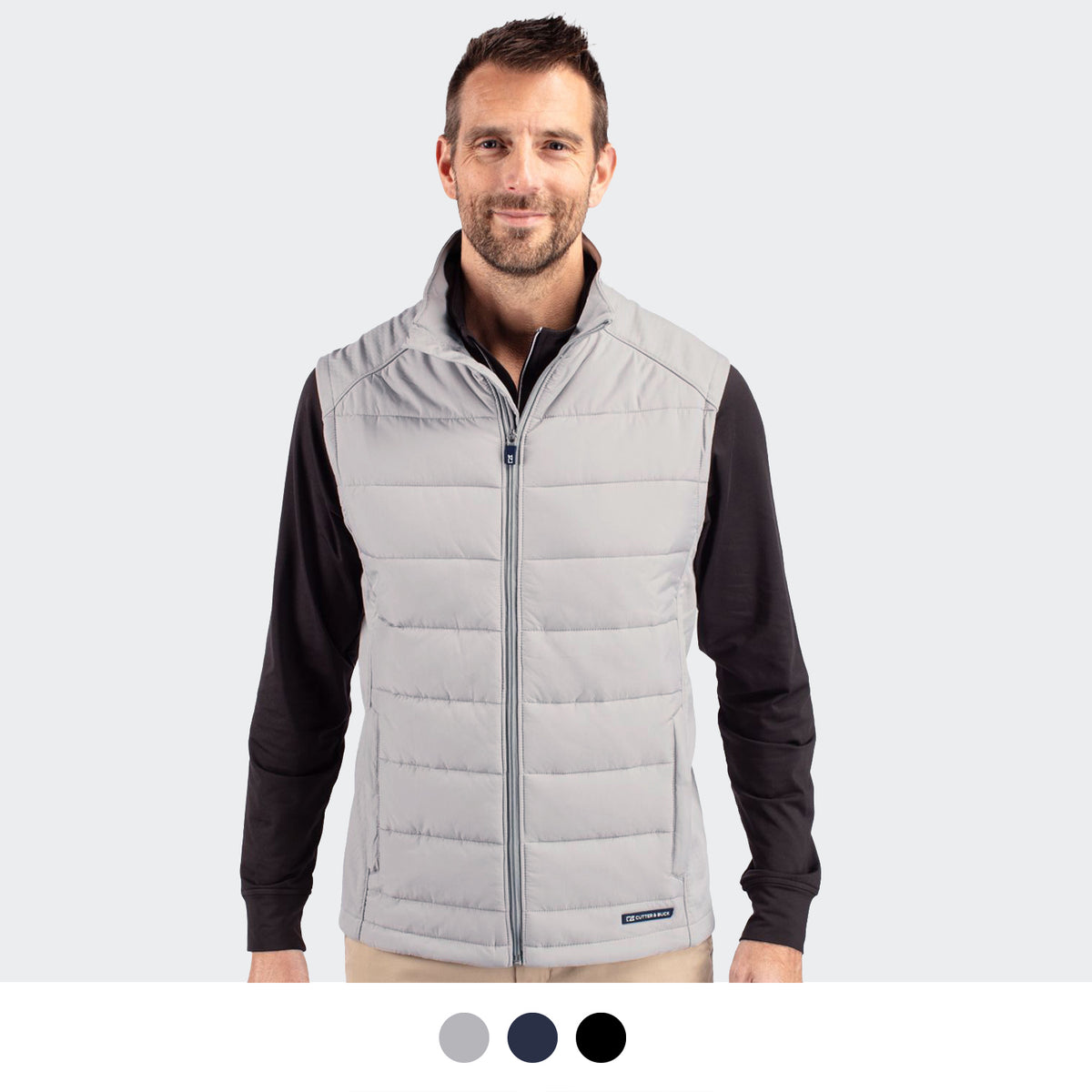 Cutter & Buck Evoke Mens Hybrid Vest