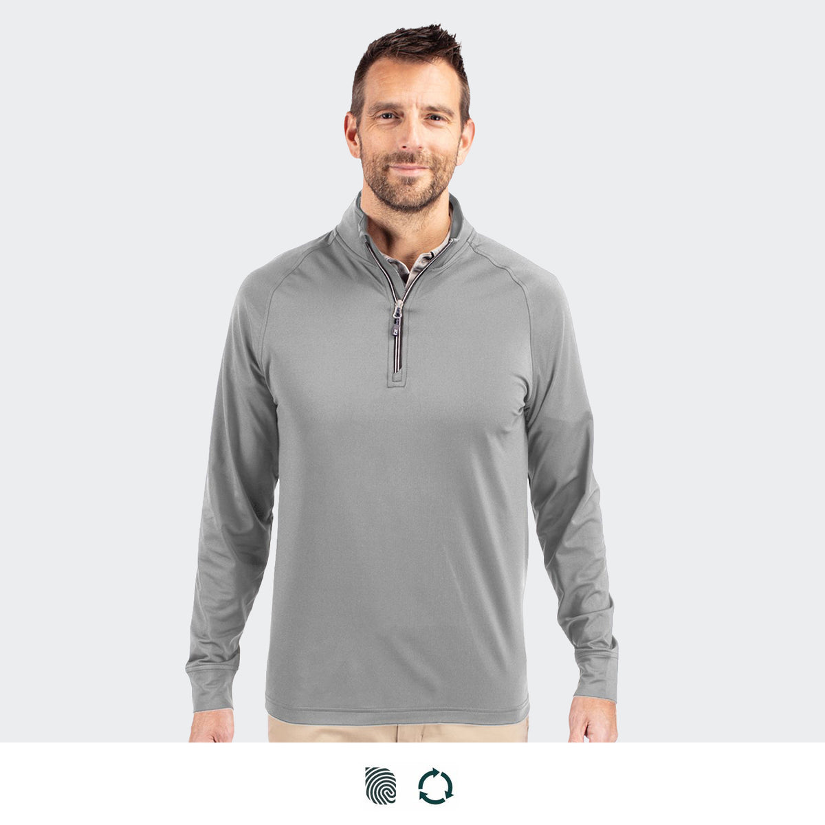 Cutter & Buck Adapt Mens Half Zip