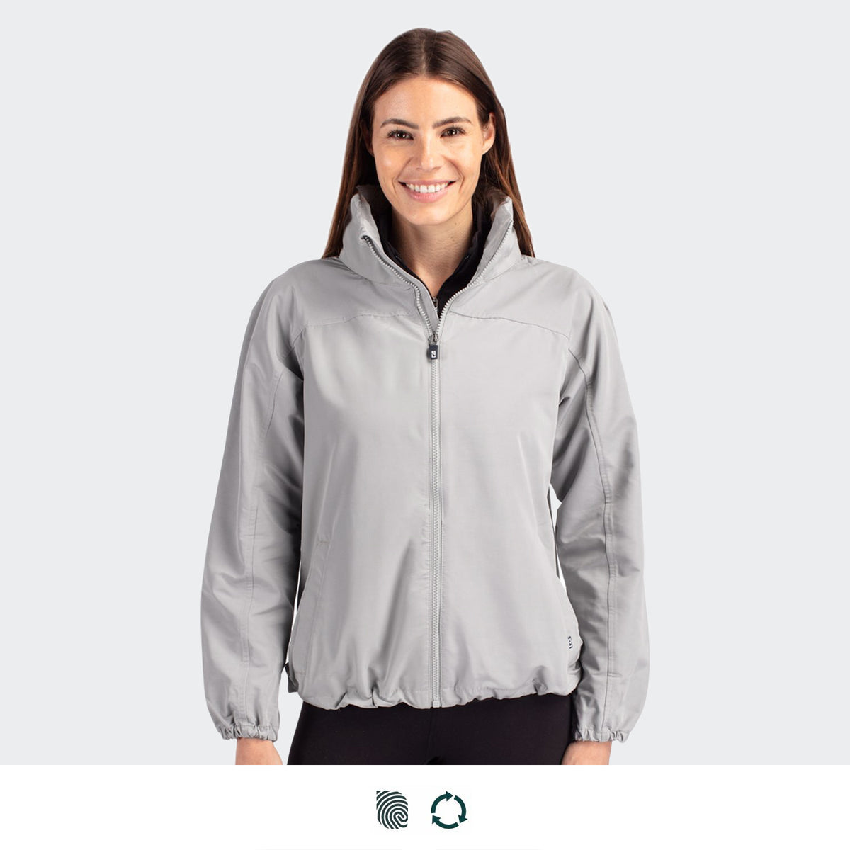Cutter & Buck Charter Womens Full Zip Jacket