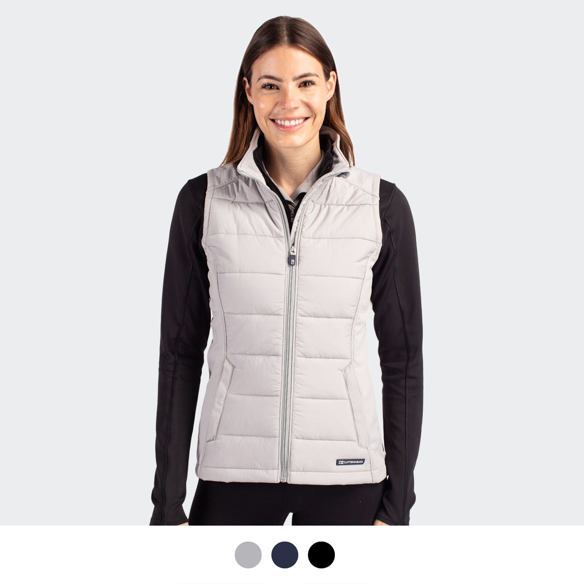 Cutter & Buck Evoke Womens Hybrid Vest