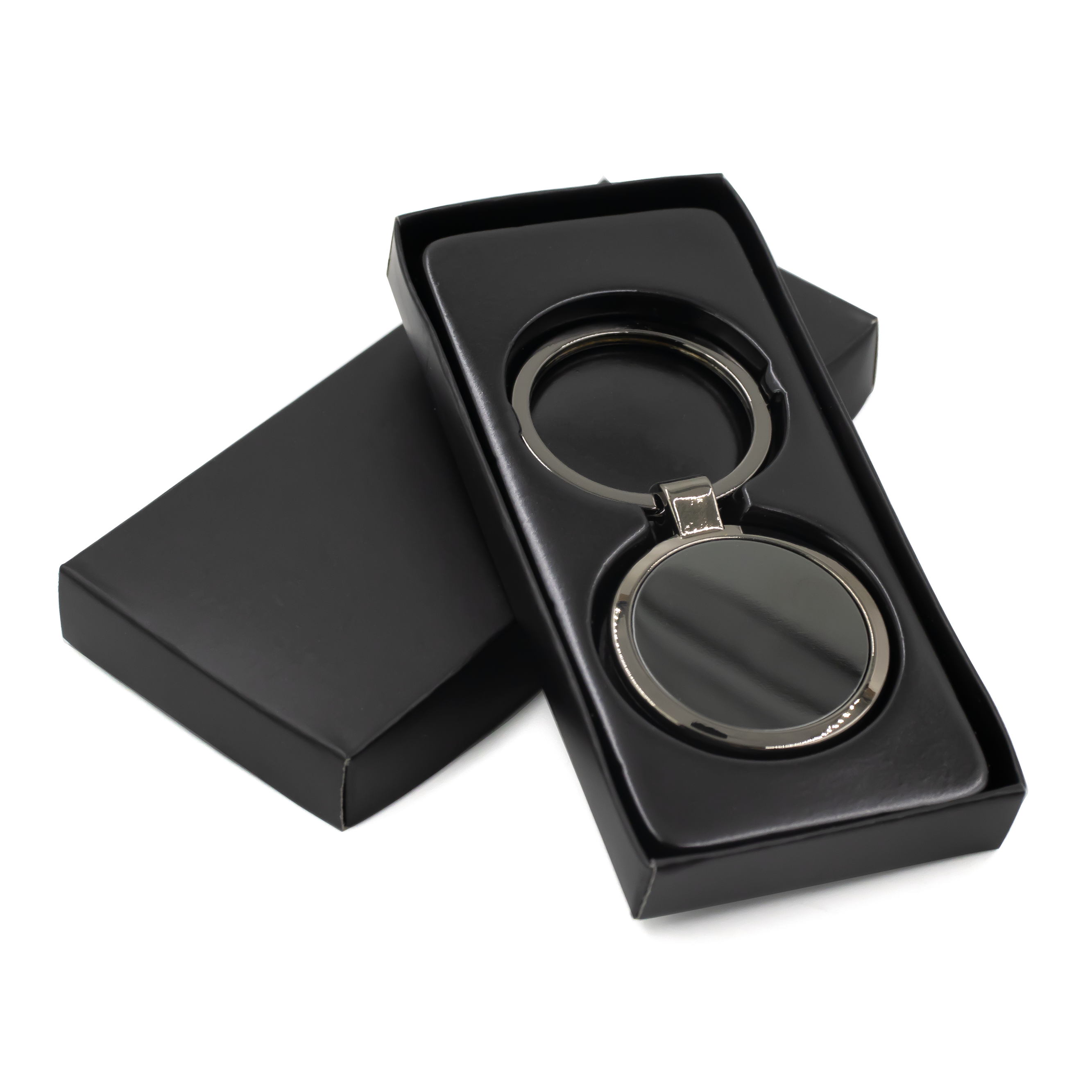Anello Gunmetal Keychain