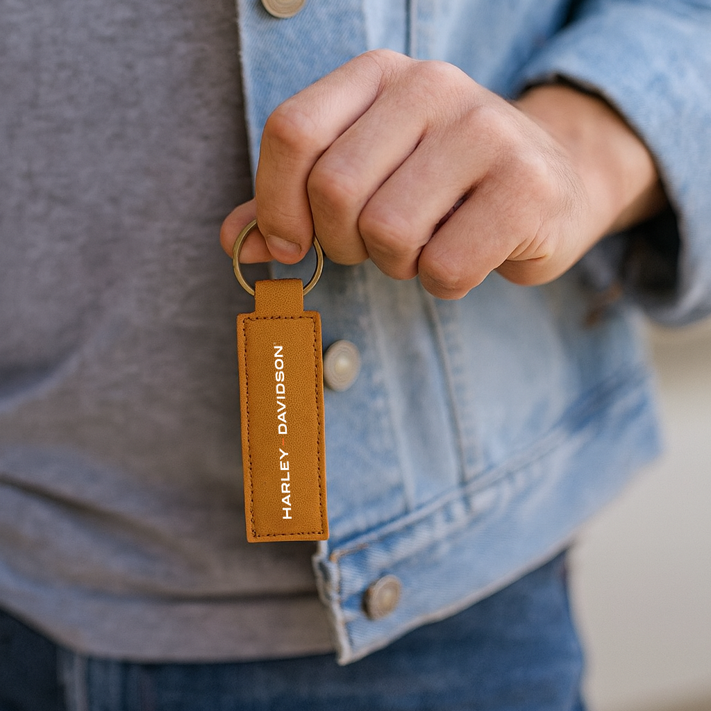 Amsterdam Recycled Leather Key