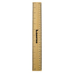 Bamboo Ruler 30cm