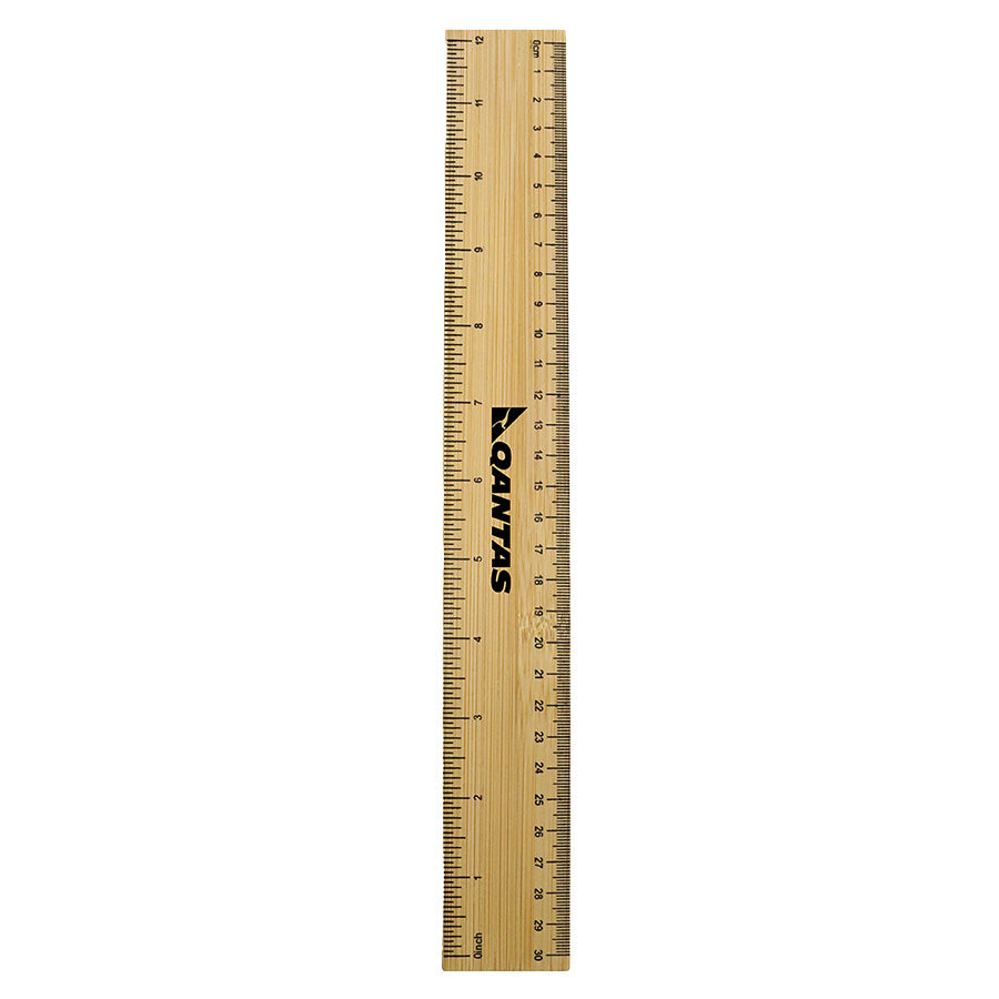 Bamboo Ruler 30cm