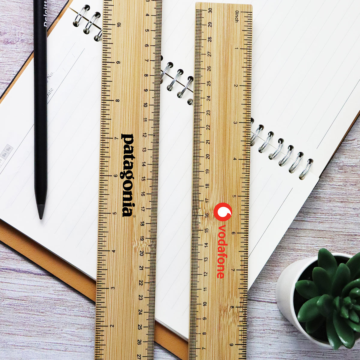 Bamboo Ruler 30cm