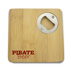 Bamboo Coaster with opener