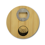 Bamboo Coaster with opener