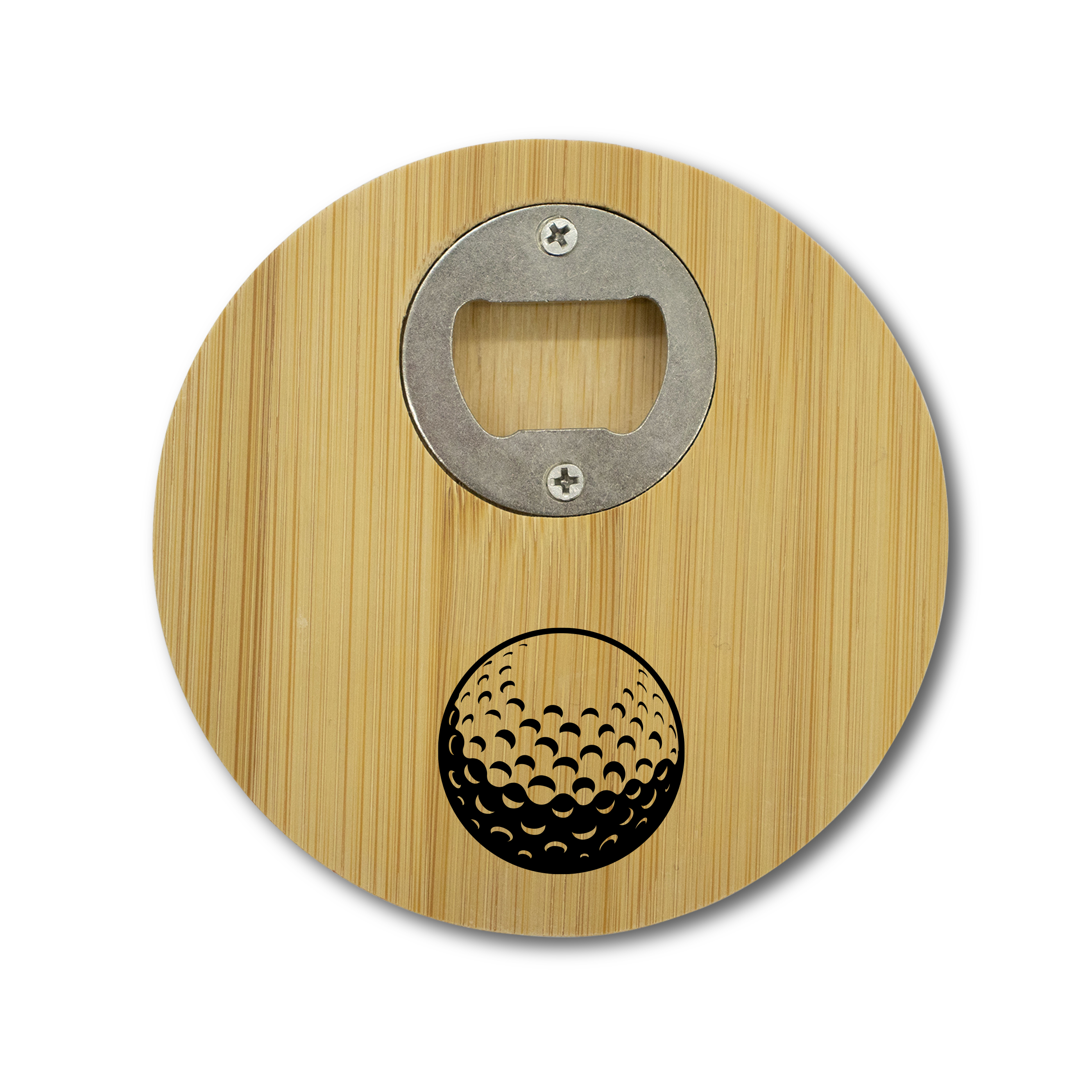 Bamboo Coaster with opener