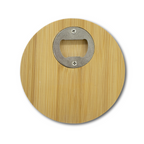 Bamboo Coaster with opener