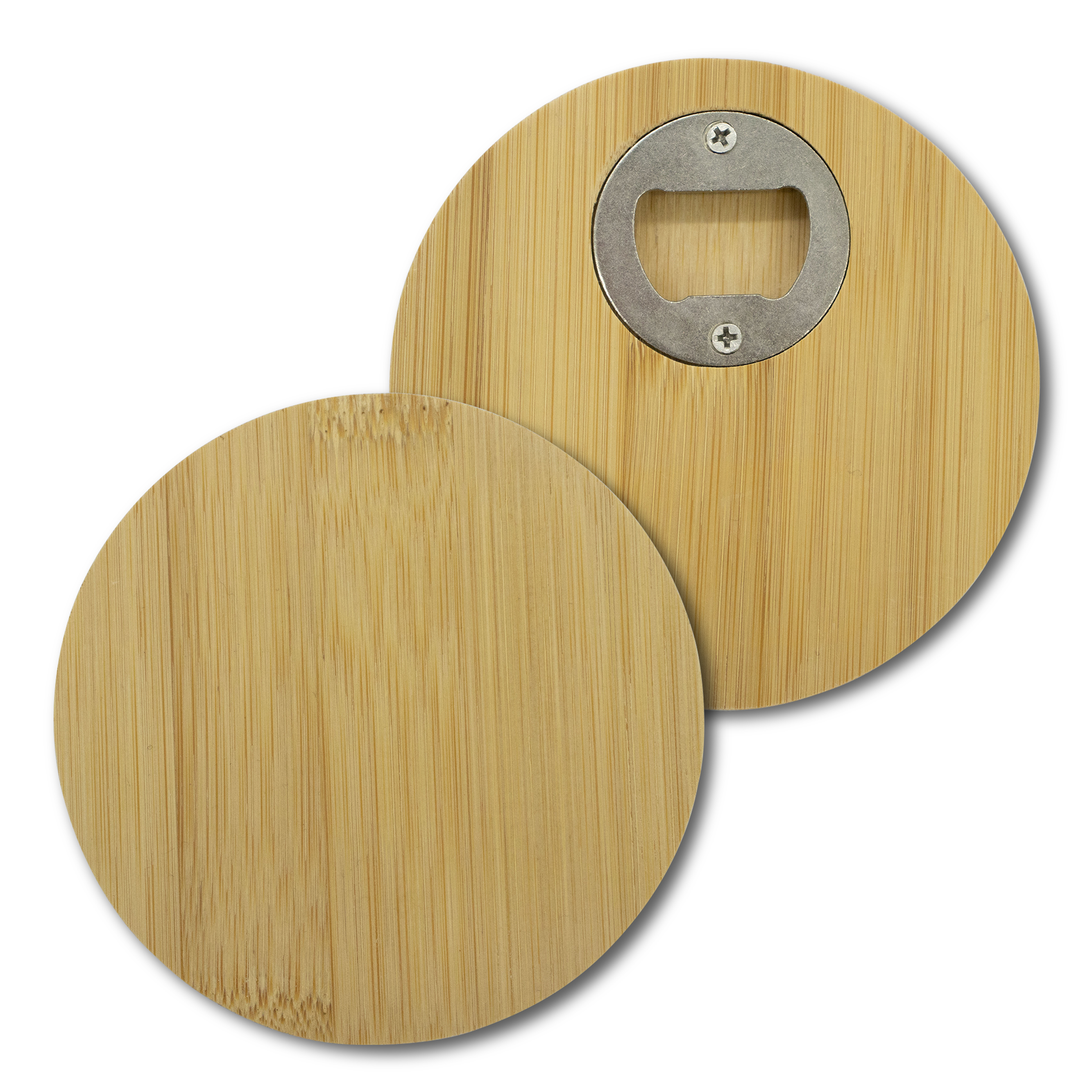 Bamboo Coaster with opener