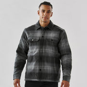 Men's Highland Sherpa Lined Plaid Jacket