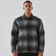 Men's Highland Sherpa Lined Plaid Jacket
