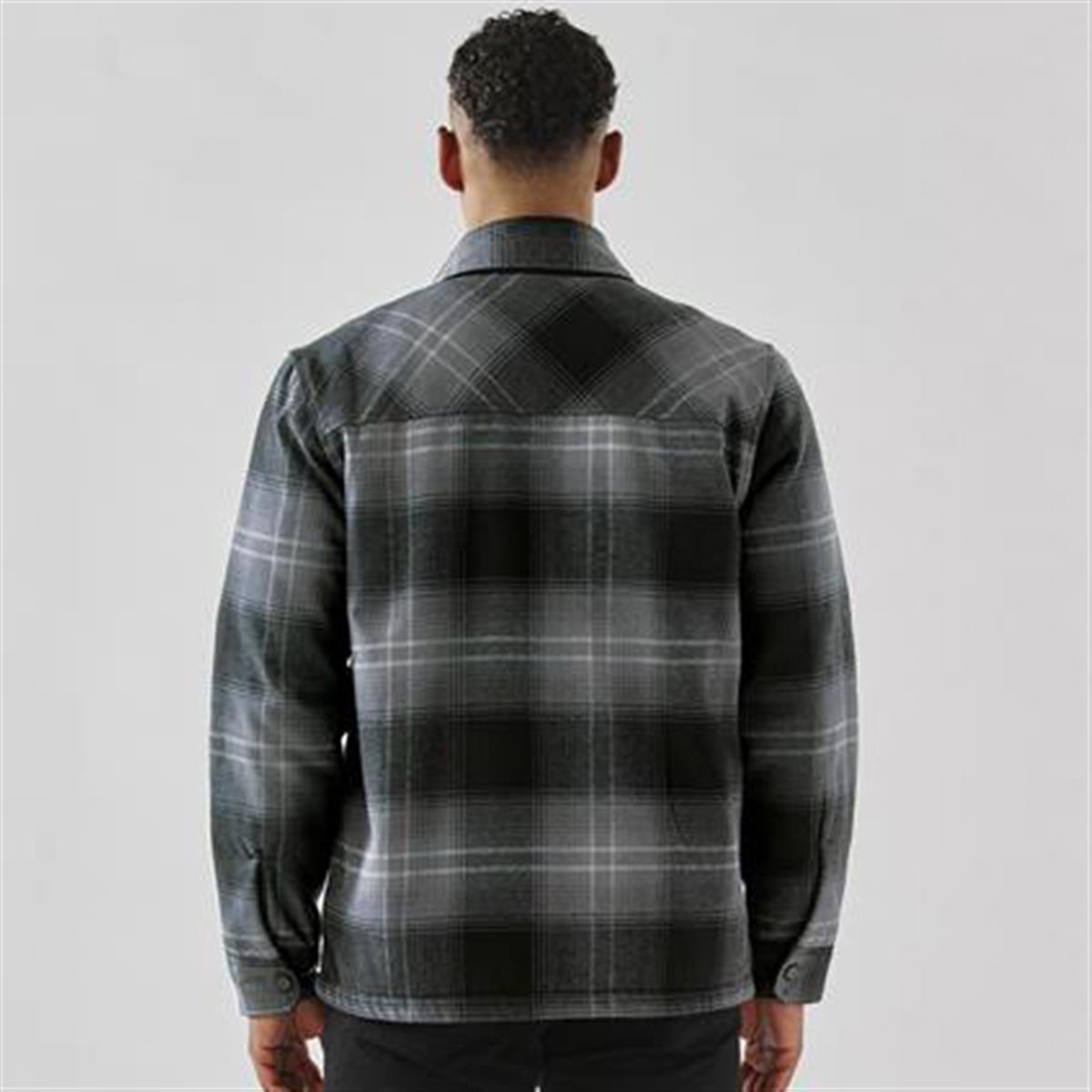 Men's Highland Sherpa Lined Plaid Jacket