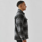 Men's Highland Sherpa Lined Plaid Jacket