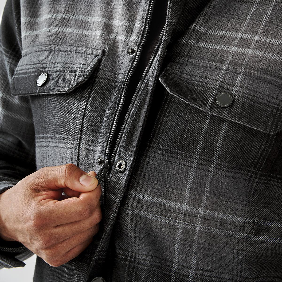 Men's Highland Sherpa Lined Plaid Jacket