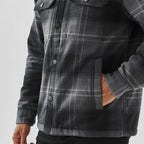 Men's Highland Sherpa Lined Plaid Jacket