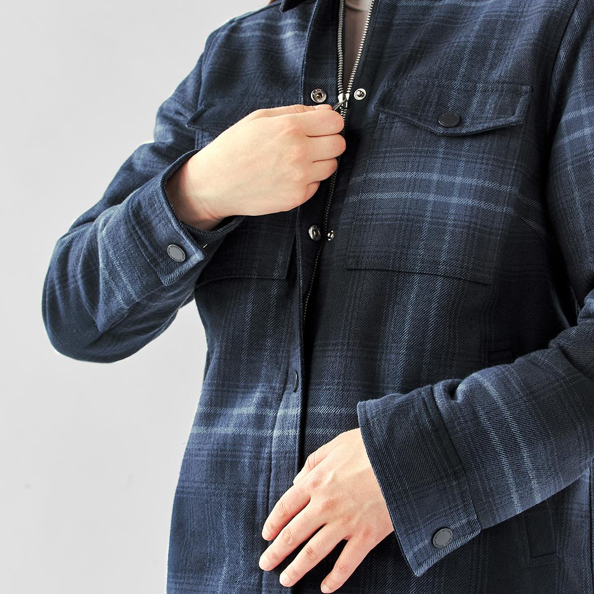 Women's Highland Sherpa Lined Plaid Jacket