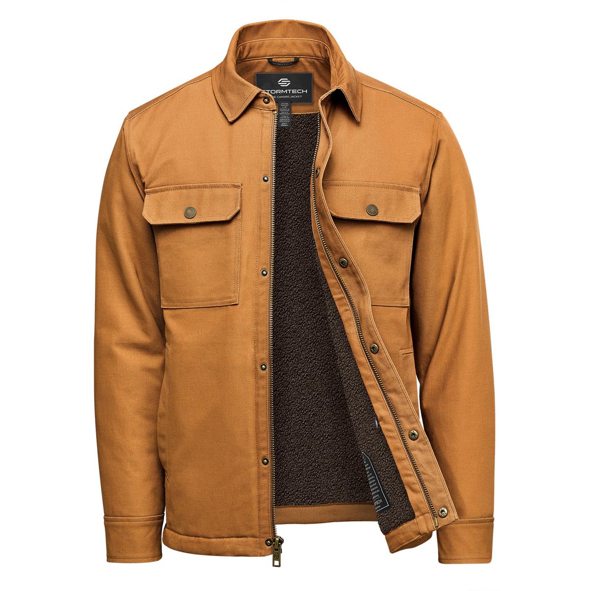 Men's Oxide Sherpa Lined Canvas Jacket