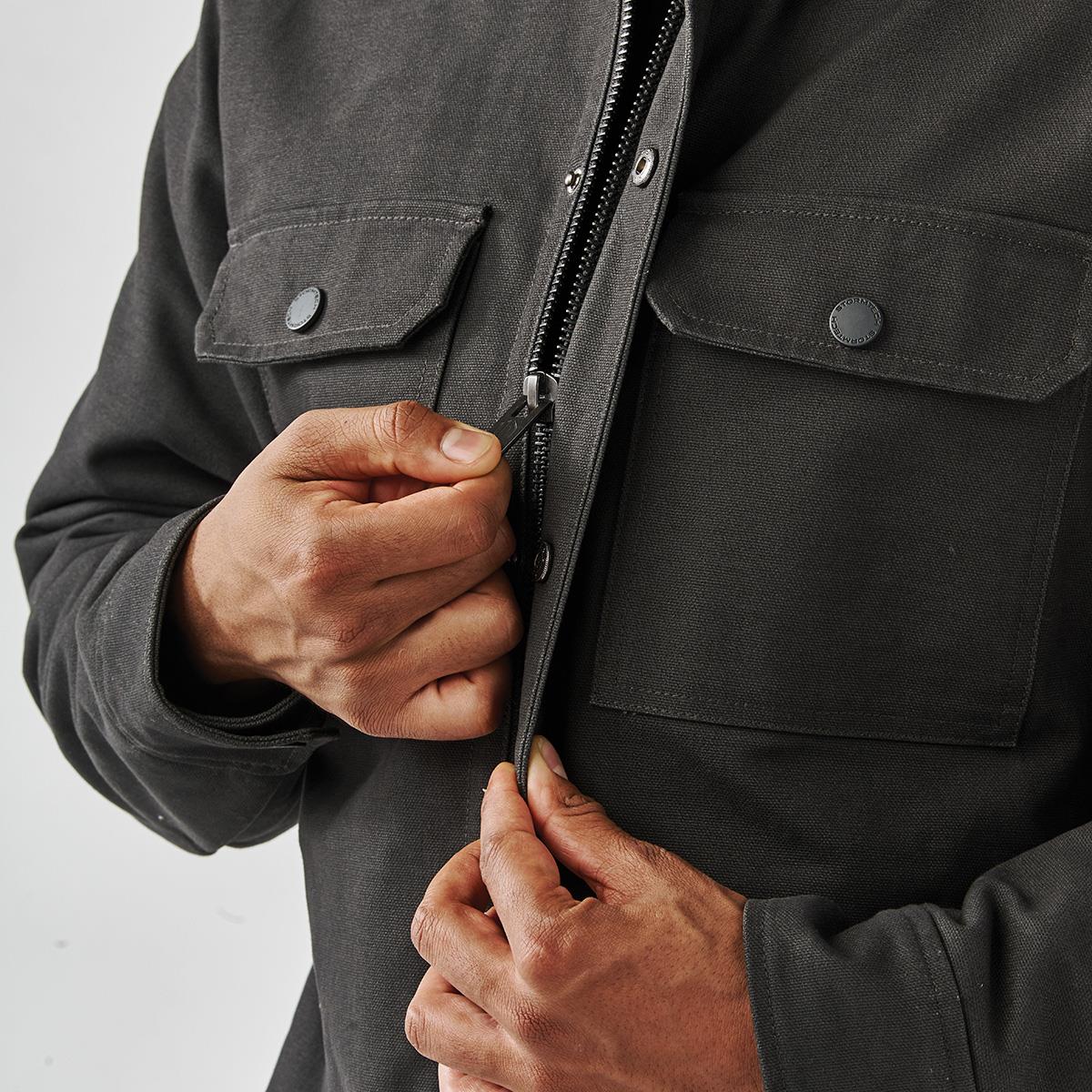 Men's Oxide Sherpa Lined Canvas Jacket