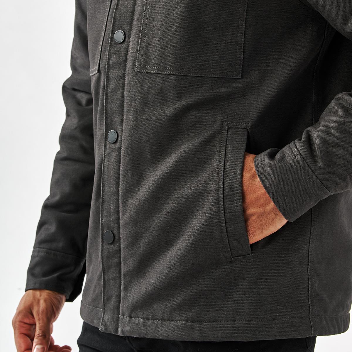 Men's Oxide Sherpa Lined Canvas Jacket