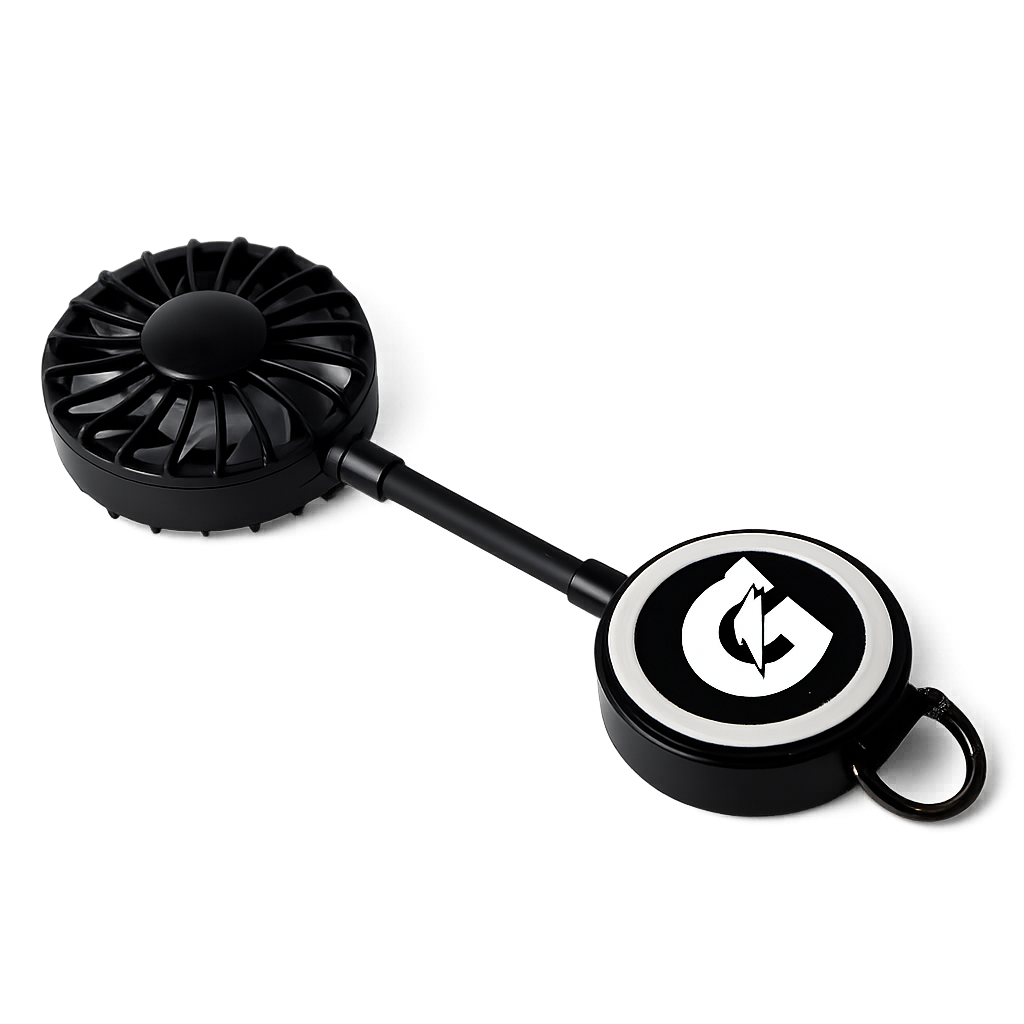 Magnetic 900mAh Recharge Fan