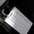Imprinted Large Luggage Tag