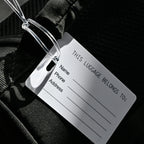 Imprinted Mini Luggage Tag