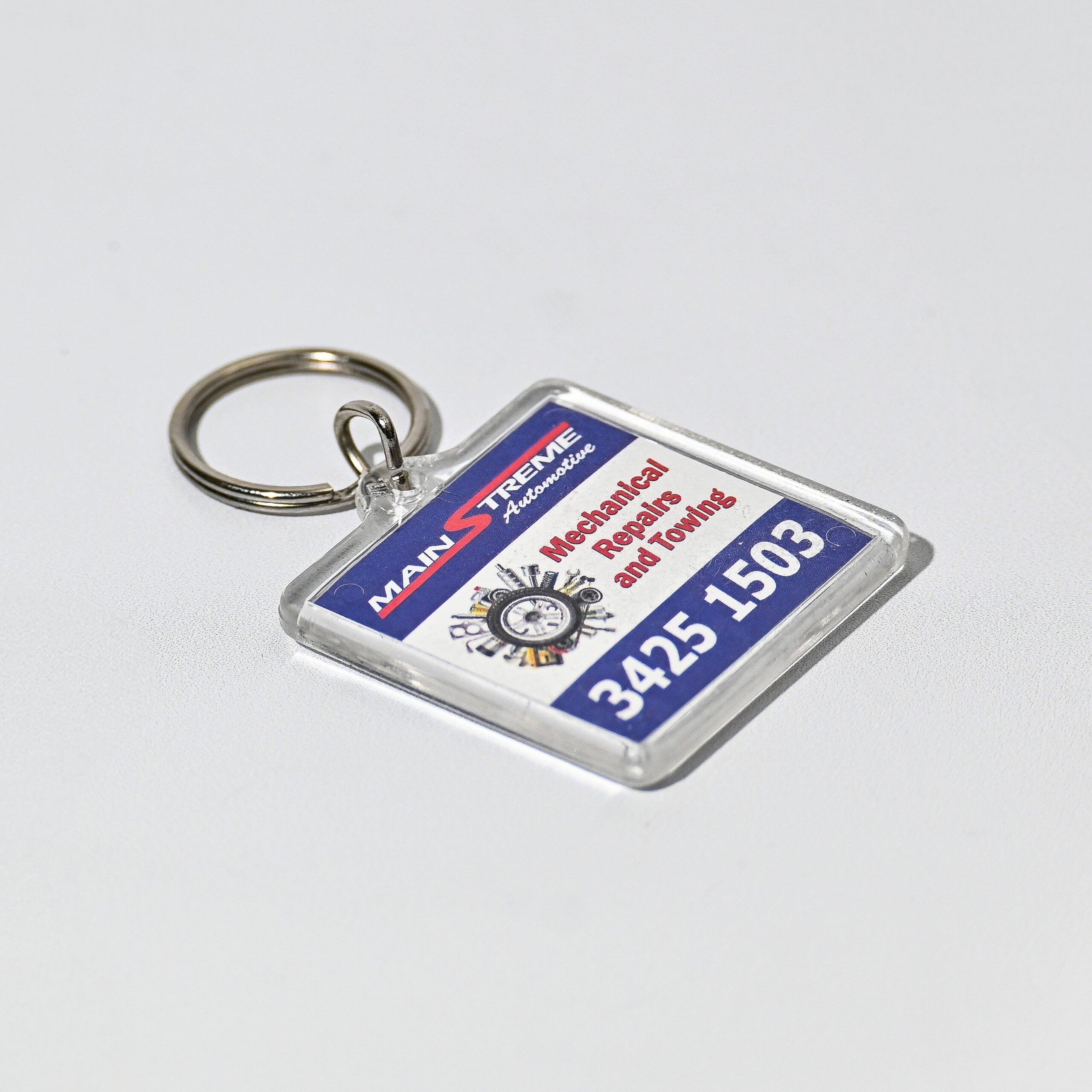 Square Acrylic Keychain
