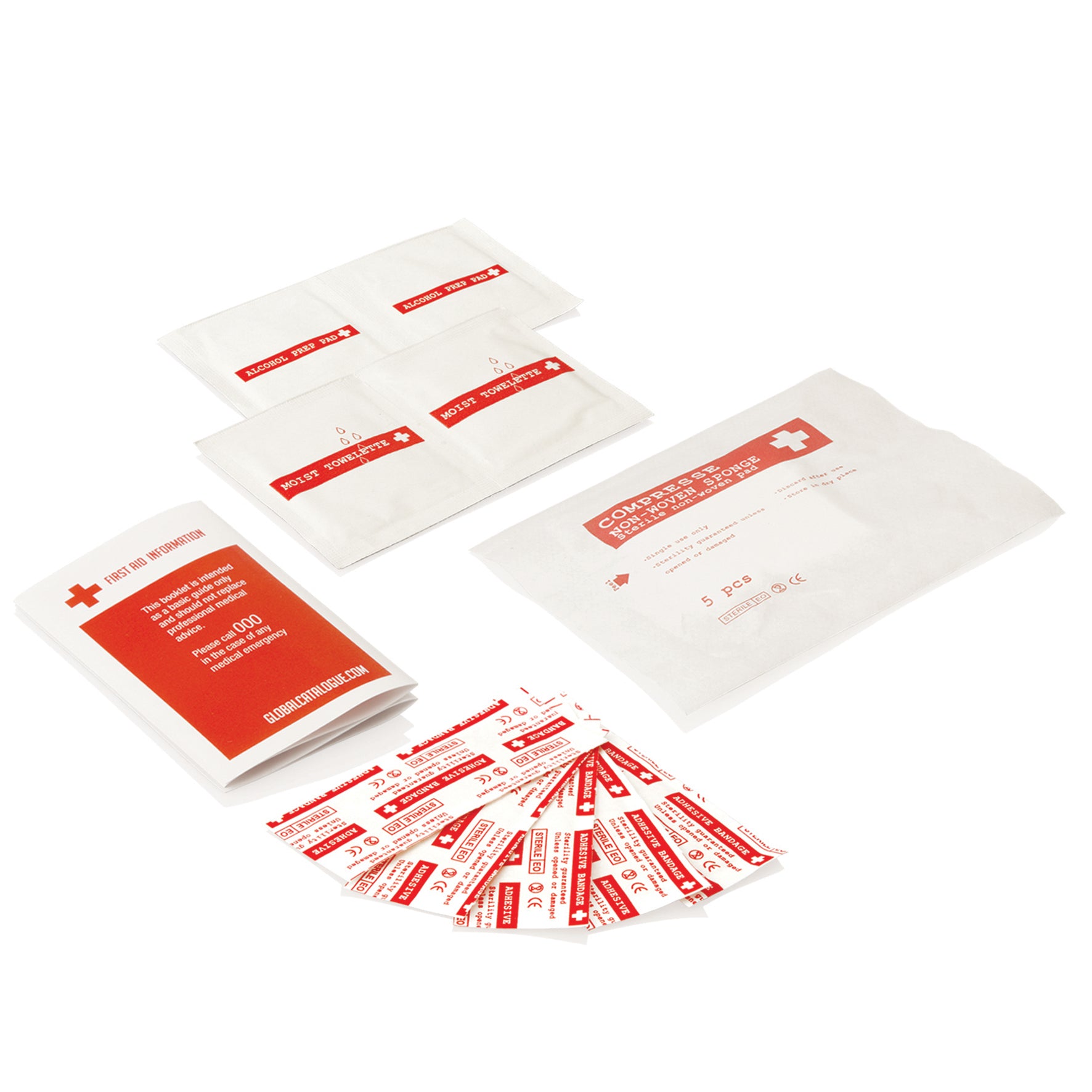 15PC Waterproof First Aid Kit