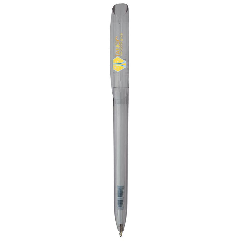 BIC SUPER CLIP CLEAR - BLUE 95