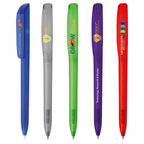 BIC SUPER CLIP CLEAR - BLUE 95