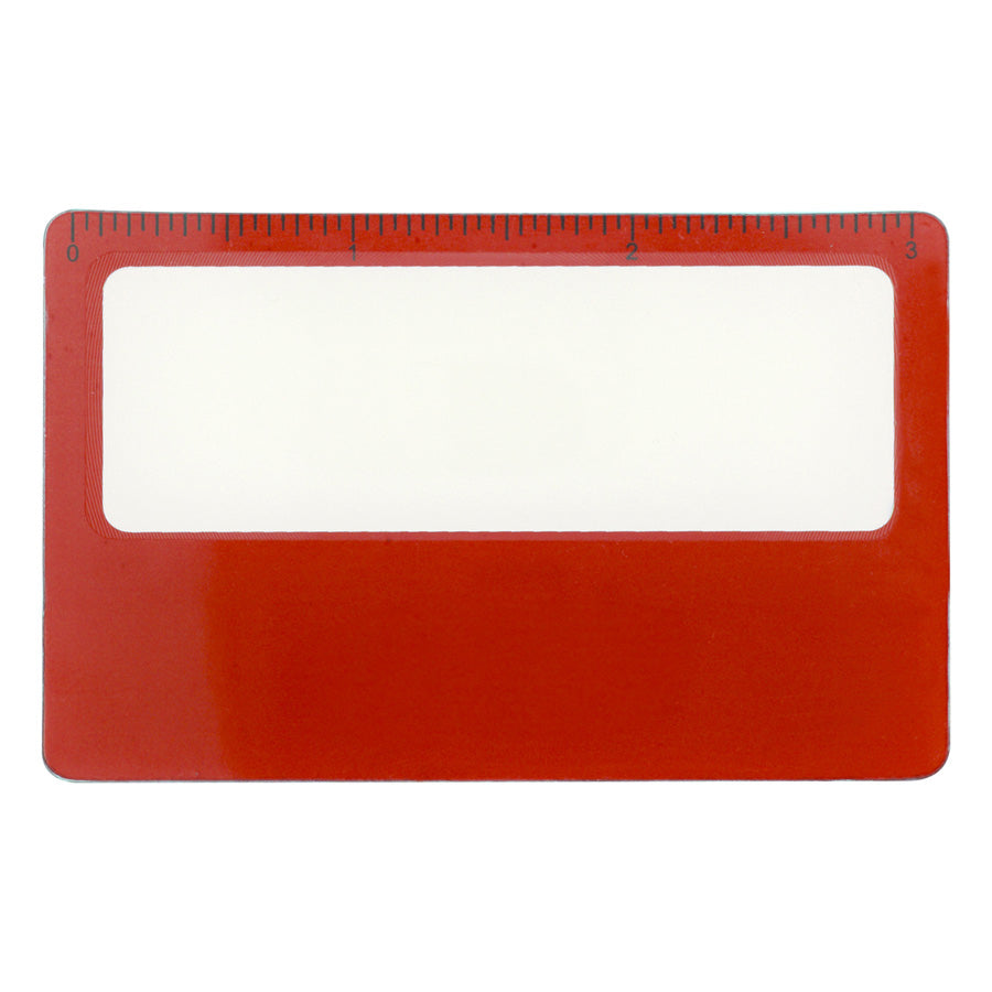 Pocket Ruler Magnifier w Sleev