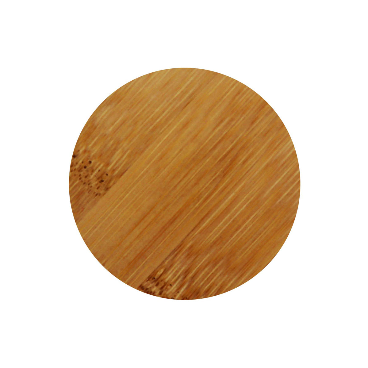 Round Bamboo Bottle Opener