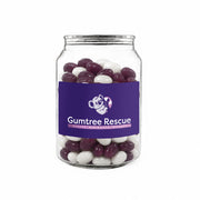 Corporate Colour Jelly Beans in Clear Can 210g
