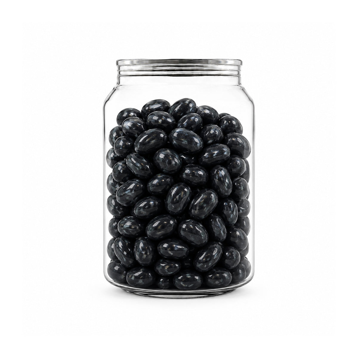 Corporate Colour Jelly Beans in Clear Can 210g